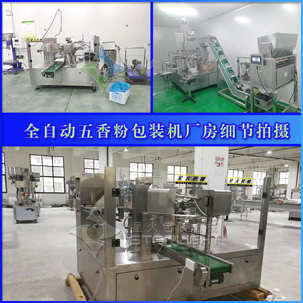 星火全自動(dòng)五香粉包裝機(jī)細(xì)節(jié)實(shí)拍圖